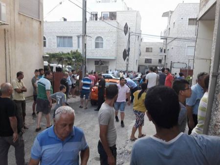اصابة مواطن 50 عاما بعد انهيار حائط في سخنين